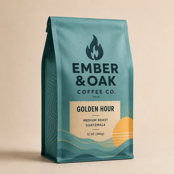 Golden Hour — Ember & Oak Coffee Co. 12 oz bag